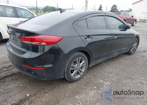 2018 Hyundai Elantra Sel из США, поврежденный, VIN 5NPD84LF5JH262828